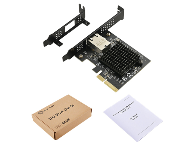 10gbe pcie network card marvell aqc113, rj45, multi gig 10g/5g/2.5g/1g, pxe & wol support