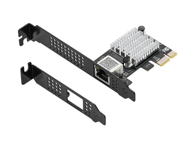 2.5 Gigabit Ethernet PCIe Network Card | Realtek RTL8125B | 2.5GbE NIC | Low Profile