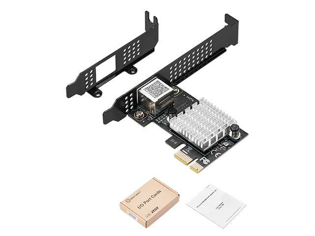 2.5 Gigabit Ethernet PCIe Network Card | Realtek RTL8125B | 2.5GbE NIC | Low Profile