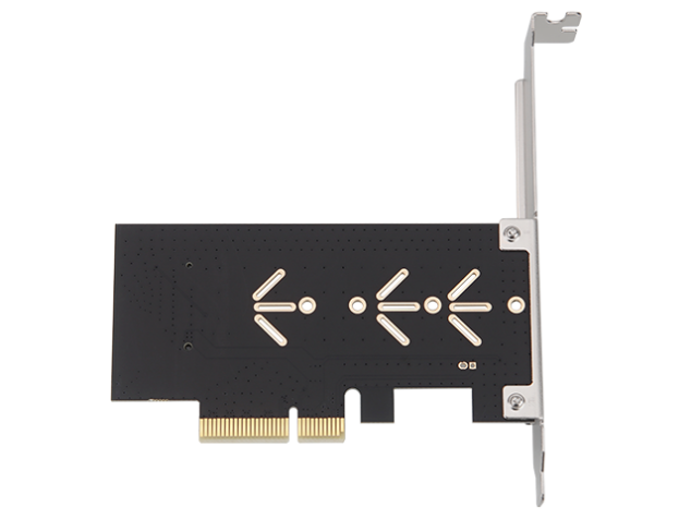 m.2 nvme to pcie 4.0 x4 adapter card | 2230 2242 2260 2280 22110 | low profile