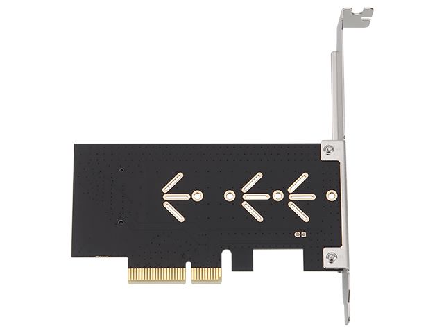m.2 nvme to pcie 4.0 x4 adapter card | 2230 2242 2260 2280 22110 | low profile