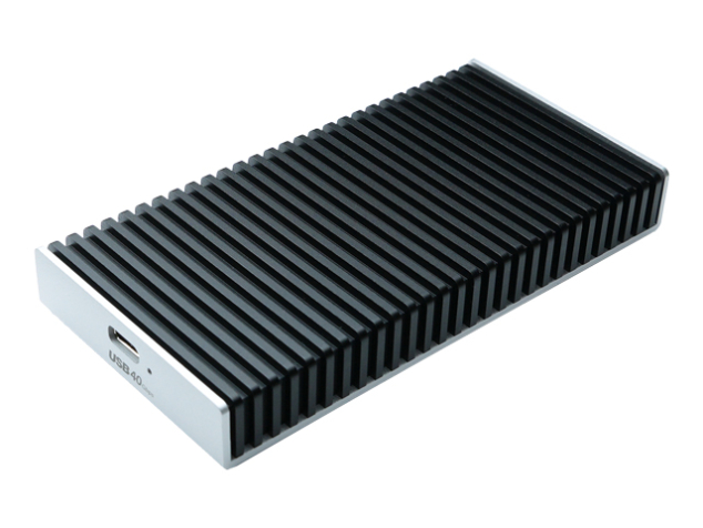 usb4 40gbps m.2 nvme ssd enclosure – thunderbolt 3/4/5 compatible – pcie gen4 x4 – fanless aluminium