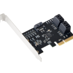 pcie to 5 port sata iii 6gb/s expansion card io pce585s 5i iocrest
