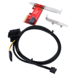 pcie x4 to u.2 nvme ssd adapter card with cable — sff 8643 to sff 8639 kit