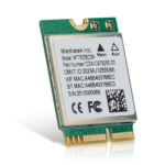 mediatek mt7925 wi fi 7 + bluetooth 5.4 m.2 module (m.2 key e, 6.5gbps, tri band)