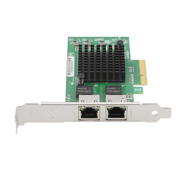 dual port 2.5gbe pcie network card with realtek rtl8125b chipset