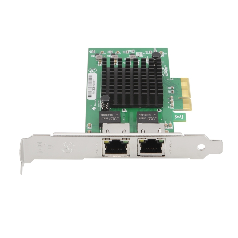 dual port 2.5gbe pcie network card with realtek rtl8125b chipset