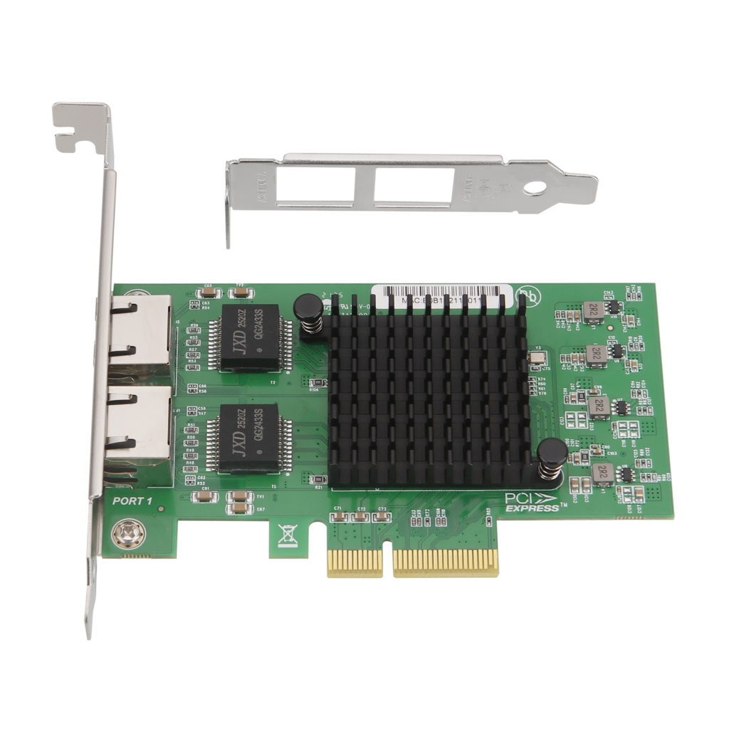 dual port 2.5gbe pcie network card with realtek rtl8125b chipset