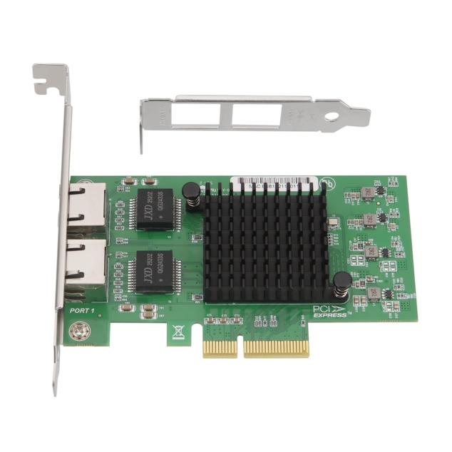 dual port 2.5gbe pcie network card with realtek rtl8125b chipset