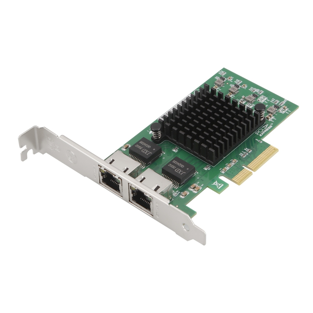 dual port 2.5gbe pcie network card with realtek rtl8125b chipset
