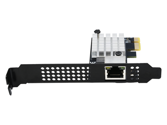 10gbe pcie x4 10gb network card – rtl8127, single rj45, multi gig, pxe, low profile bracket (copy)