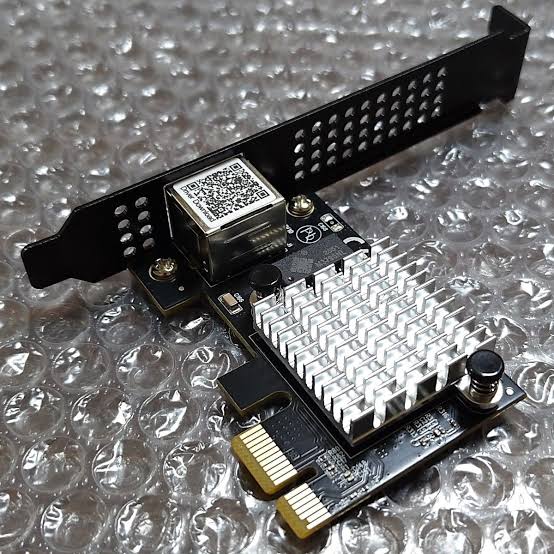 10gbe pcie x4 10gb network card – rtl8127, single rj45, multi gig, pxe, low profile bracket (copy)
