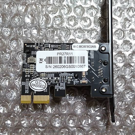 10gbe pcie x4 10gb network card – rtl8127, single rj45, multi gig, pxe, low profile bracket (copy)