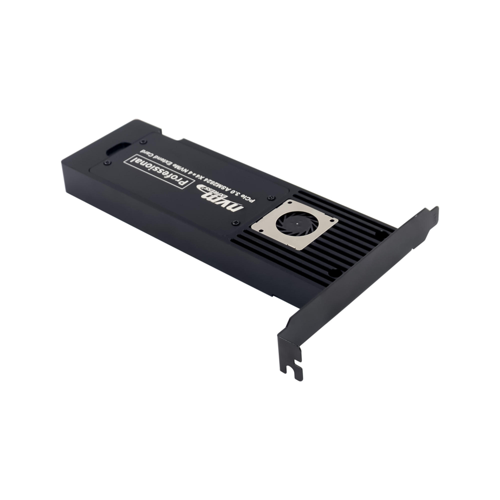 sunweit st560 pcie 3.0 x16 to quad m.2 nvme adapter card | asm2824 pcie switch | no bifurcation required