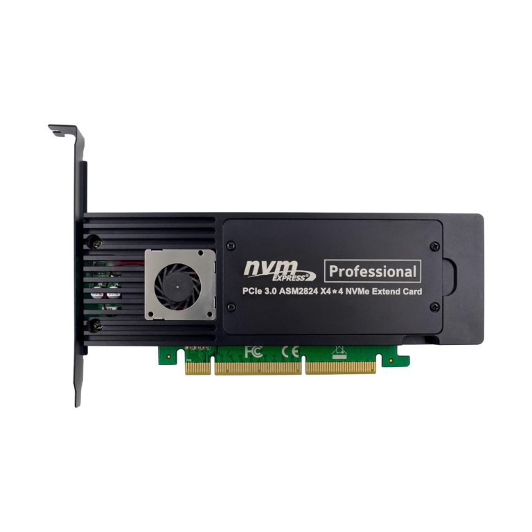 sunweit st560 pcie 3.0 x16 to quad m.2 nvme adapter card | asm2824 pcie switch | no bifurcation required