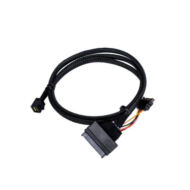 m.2 to u.2 nvme adapter kit – sff 8643 to sff 8639 cable included – io crest io m2to8643 50cm cable only
