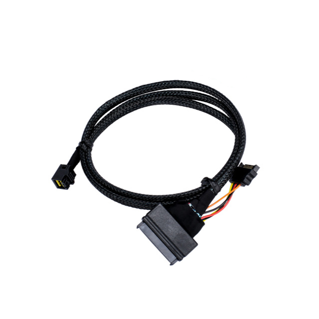 m.2 to u.2 nvme adapter kit – sff 8643 to sff 8639 cable included – io crest io m2to8643 50cm cable only