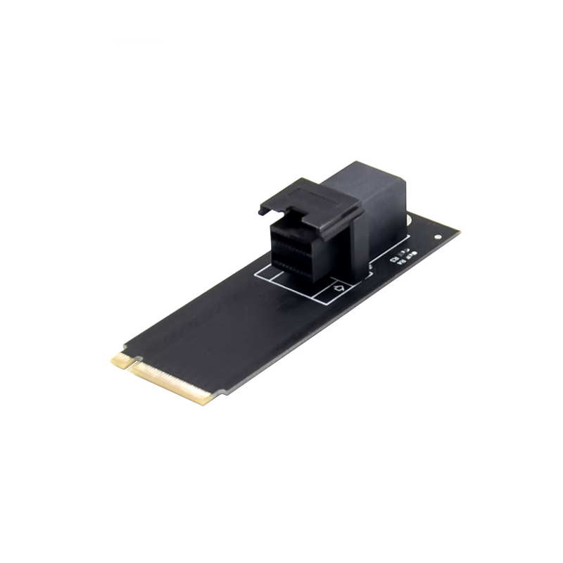 m.2 to u.2 nvme adapter kit – sff 8643 to sff 8639 cable included – io crest io m2to8643 adapter only