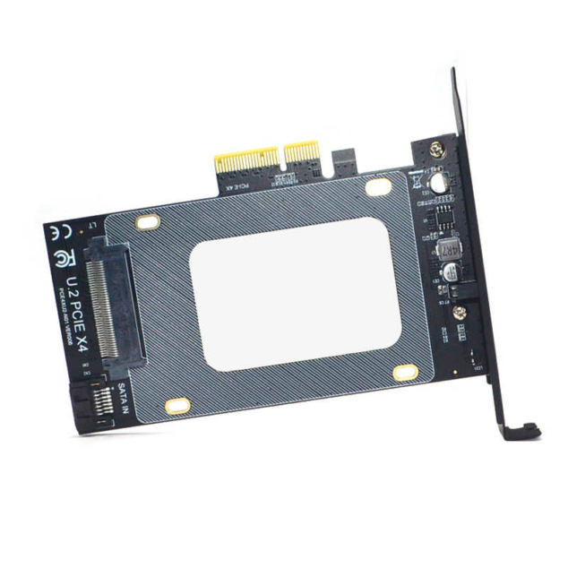 PCI-E Riser 3.0 4x X16 to U.2 SFF-8639 Adapter